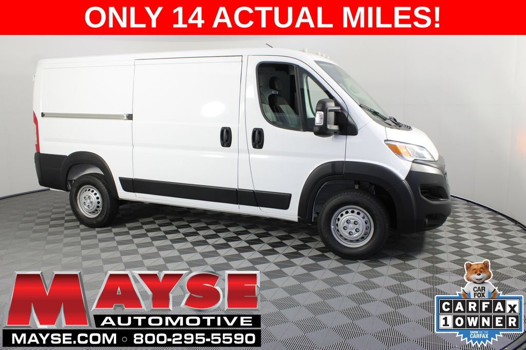 2025 RAM ProMaster 2500 Base in Bright White Clearcoat — front three-quarter view
