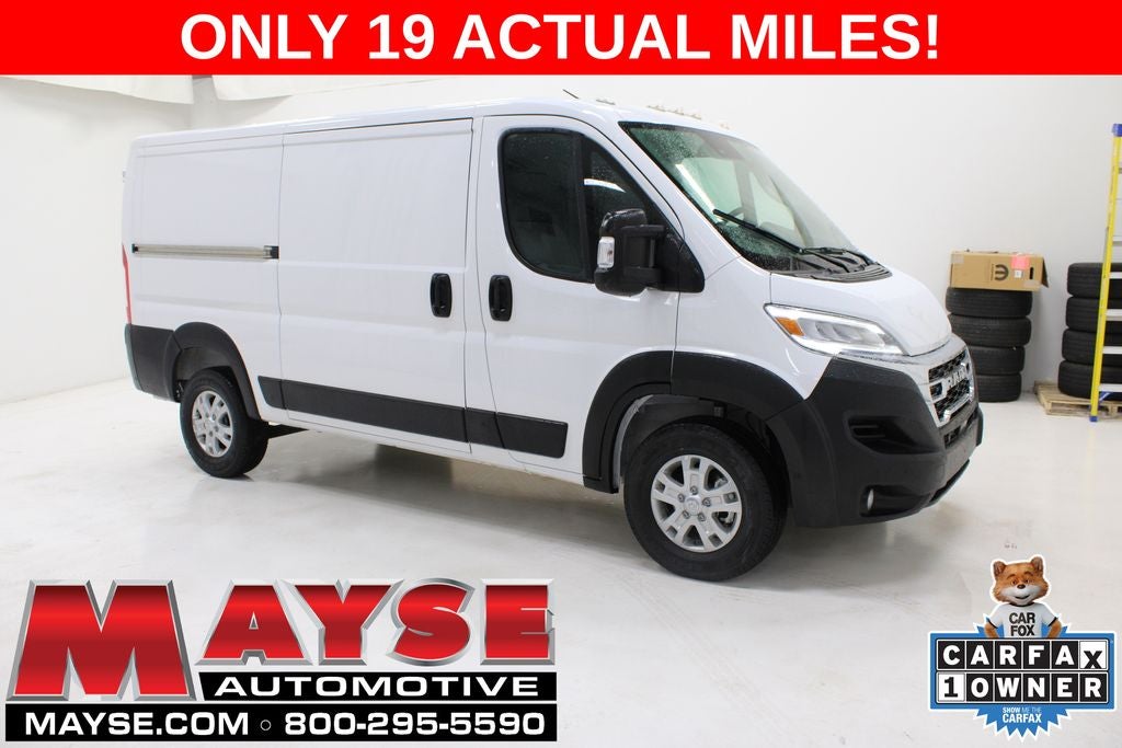 2024 RAM ProMaster 2500 Base in Bright White Clearcoat — front three-quarter view