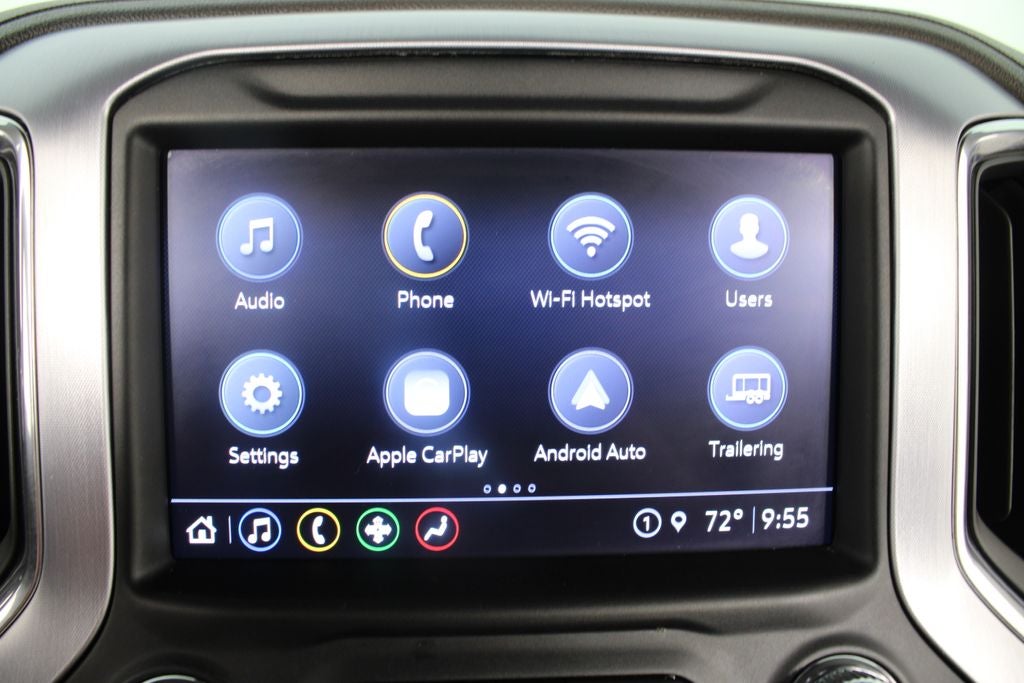 2021 GMC Sierra 1500 — interior view